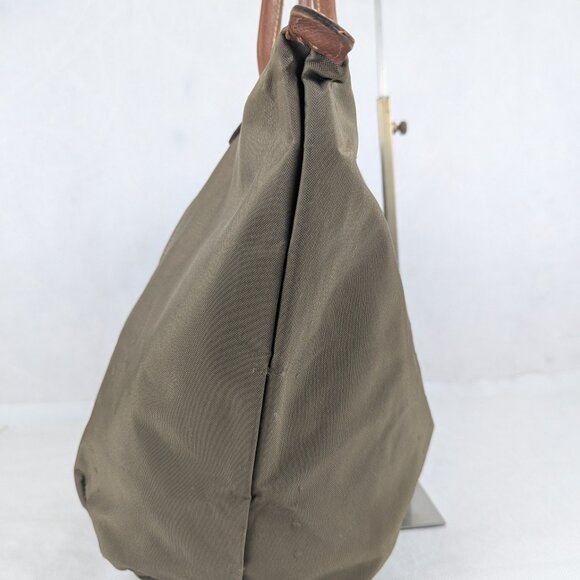 Longchamp Paris Le Pliage – Authentic Green Nylon Tote Bag, Gently Used! - Picture 8 of 16